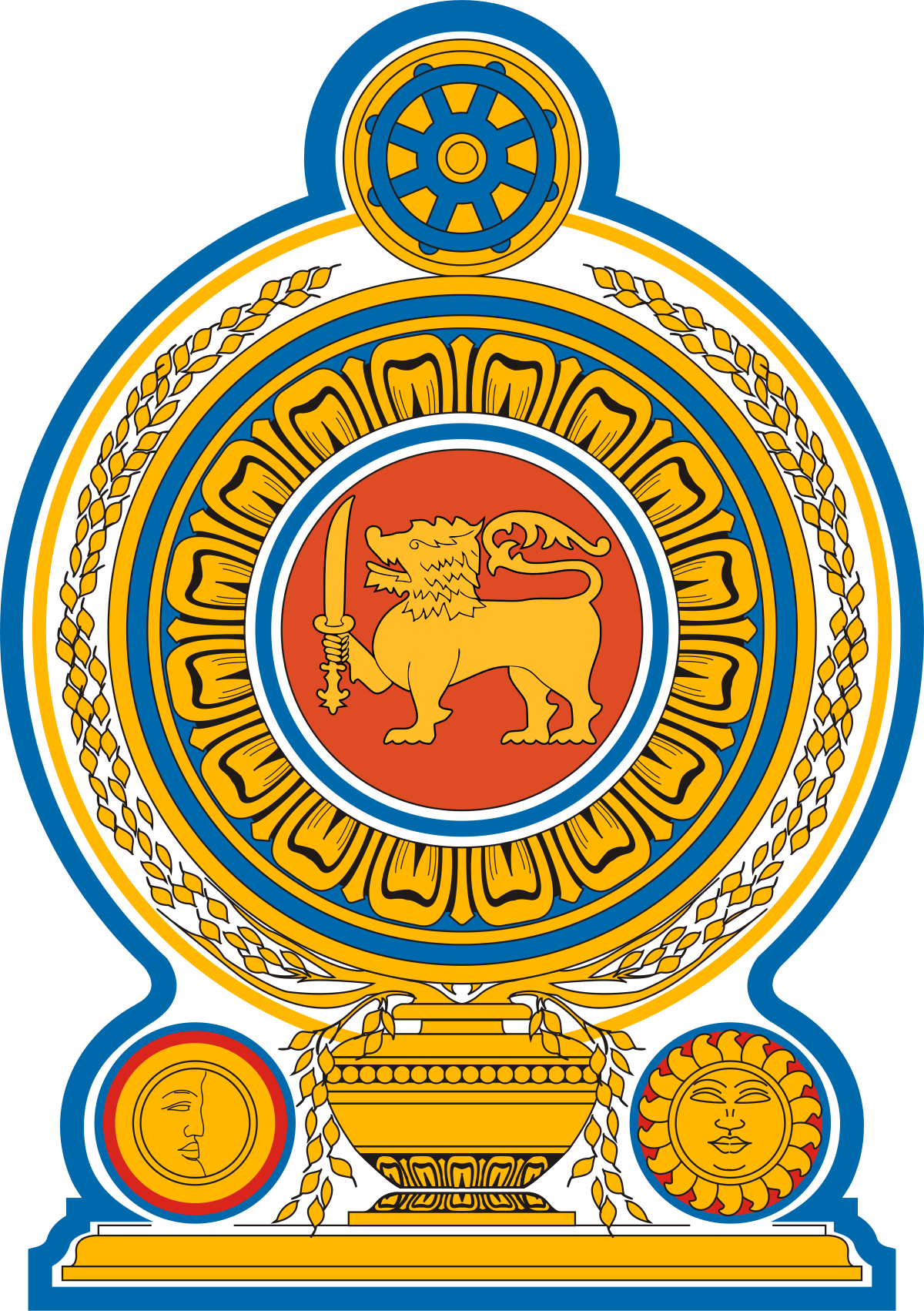 Sri Lanka National Emblem